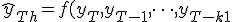 \hat{y}_{T+h} = f(y_T, y_{T-1}, \dots, y_{T-k+1}; \mathbf{x}_{T+h}, \mathbf{x}_{T+h-1}, \dots, \mathbf{x}_{1})