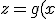 z=g(x;\hat\eta),